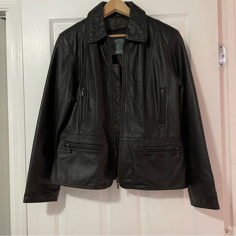 Passport Women’s Leather Moto Jacket